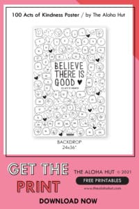 VALENTINE'S DAY - 100 Acts of Kindness FREE PRINTABLE Poster - The ...