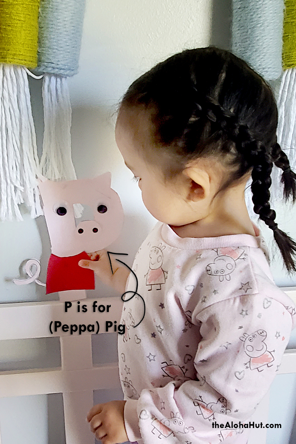 Alphabet Letter Crafts - Letters P- free printables 2 by the Aloha Hut