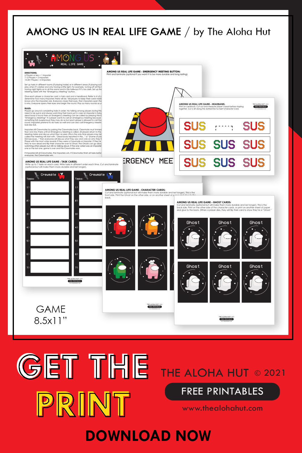 How to Play AMONG US in Real Life + 20 Easy Task Ideas - The Aloha Hut