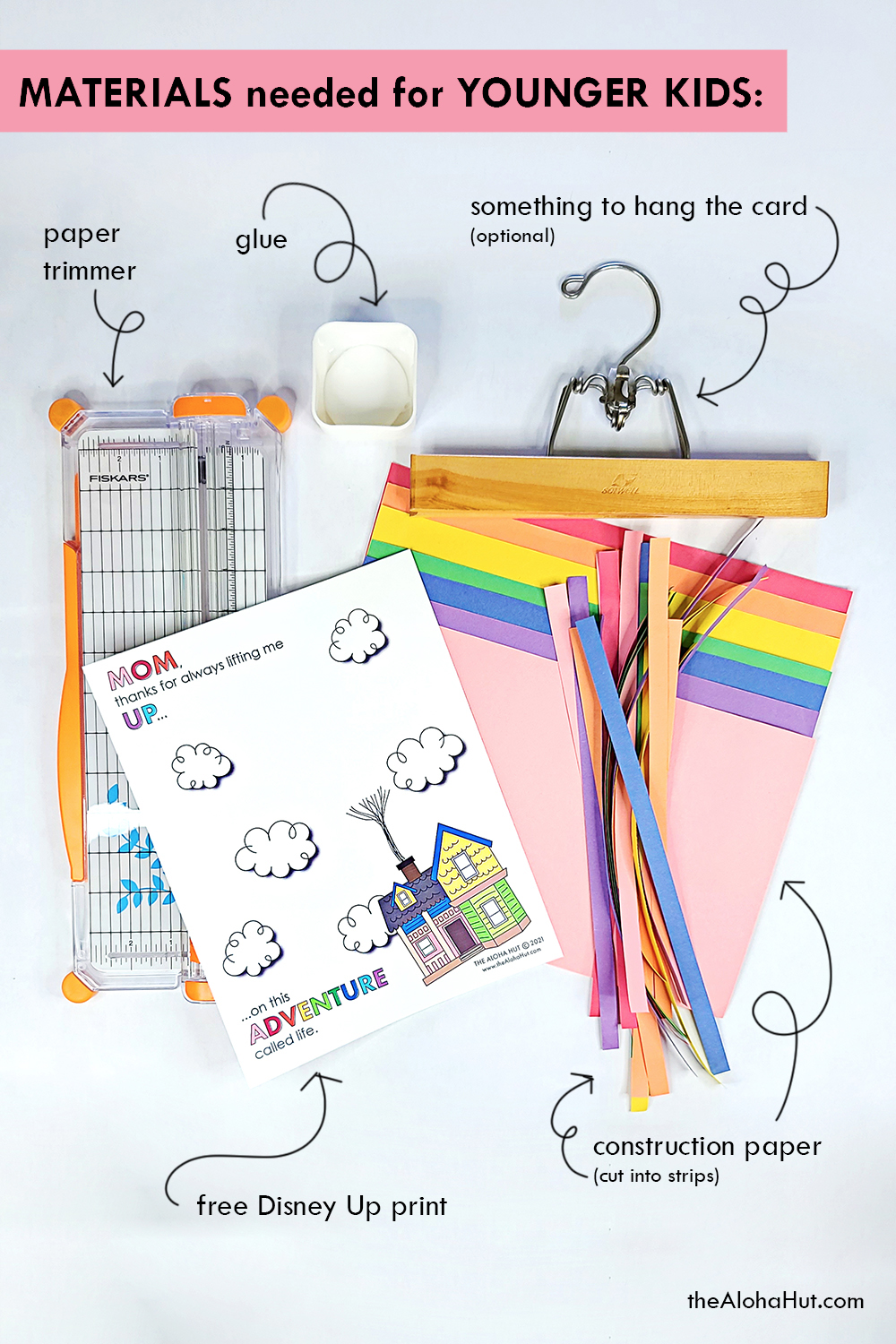 mother's day cards quilling activity by the Aloha Hut