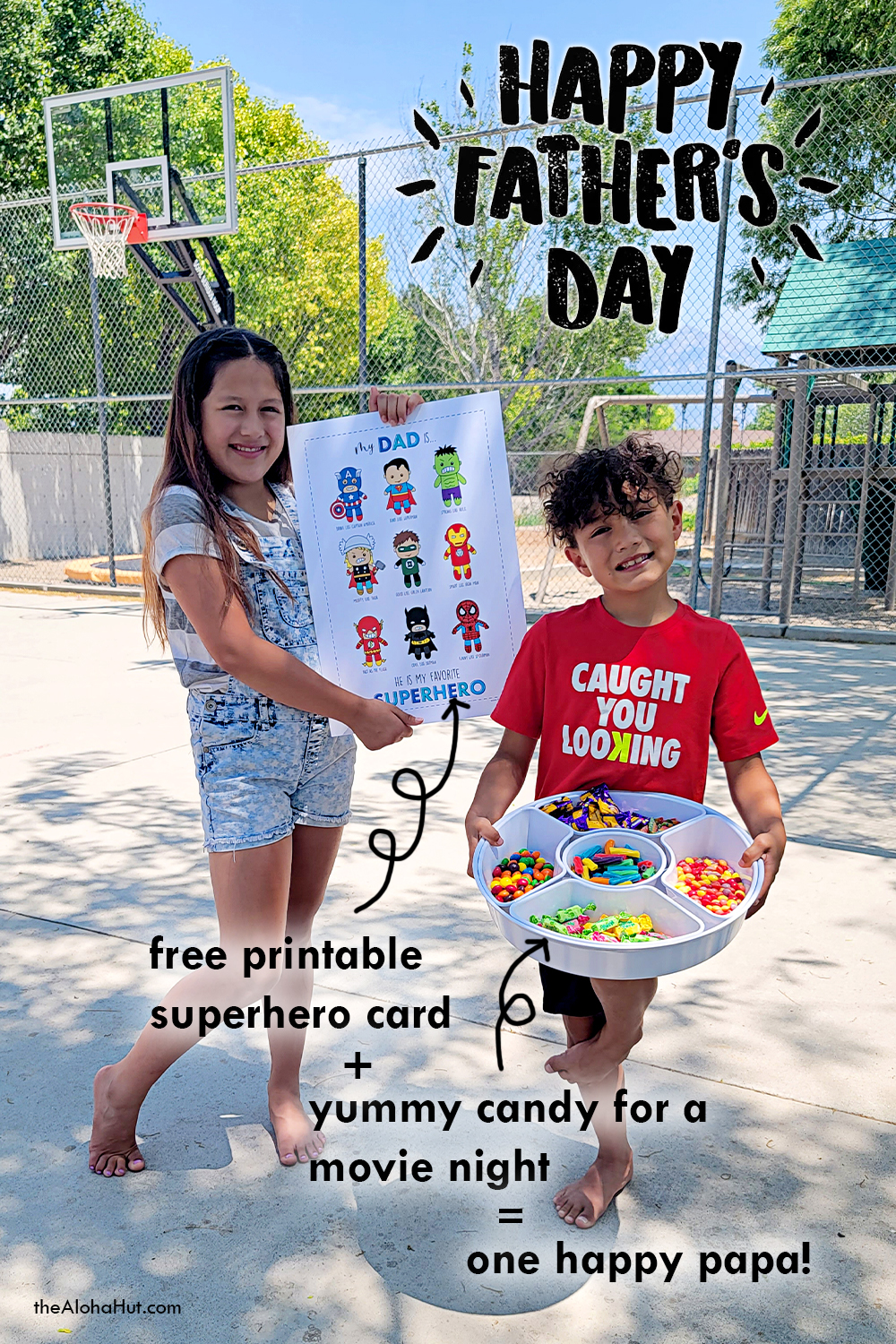 father's day superhero cards