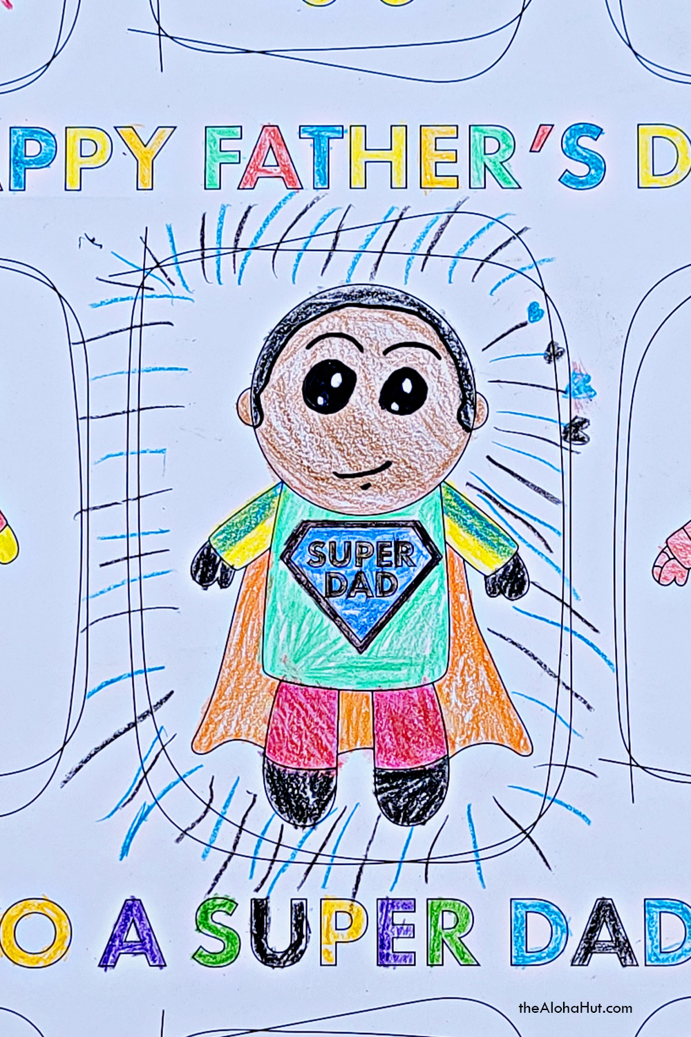 Best Father’s Day Gift - Giant Superhero Poster