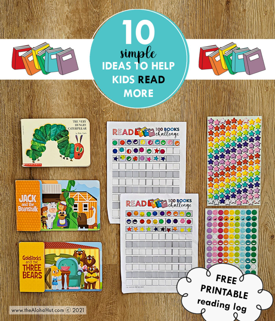 10 simple ideas to help kids read more