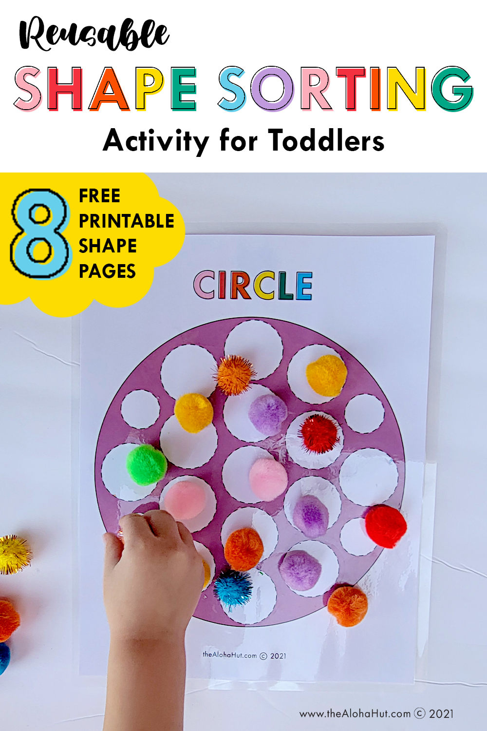 shape sorting activity for toddlers