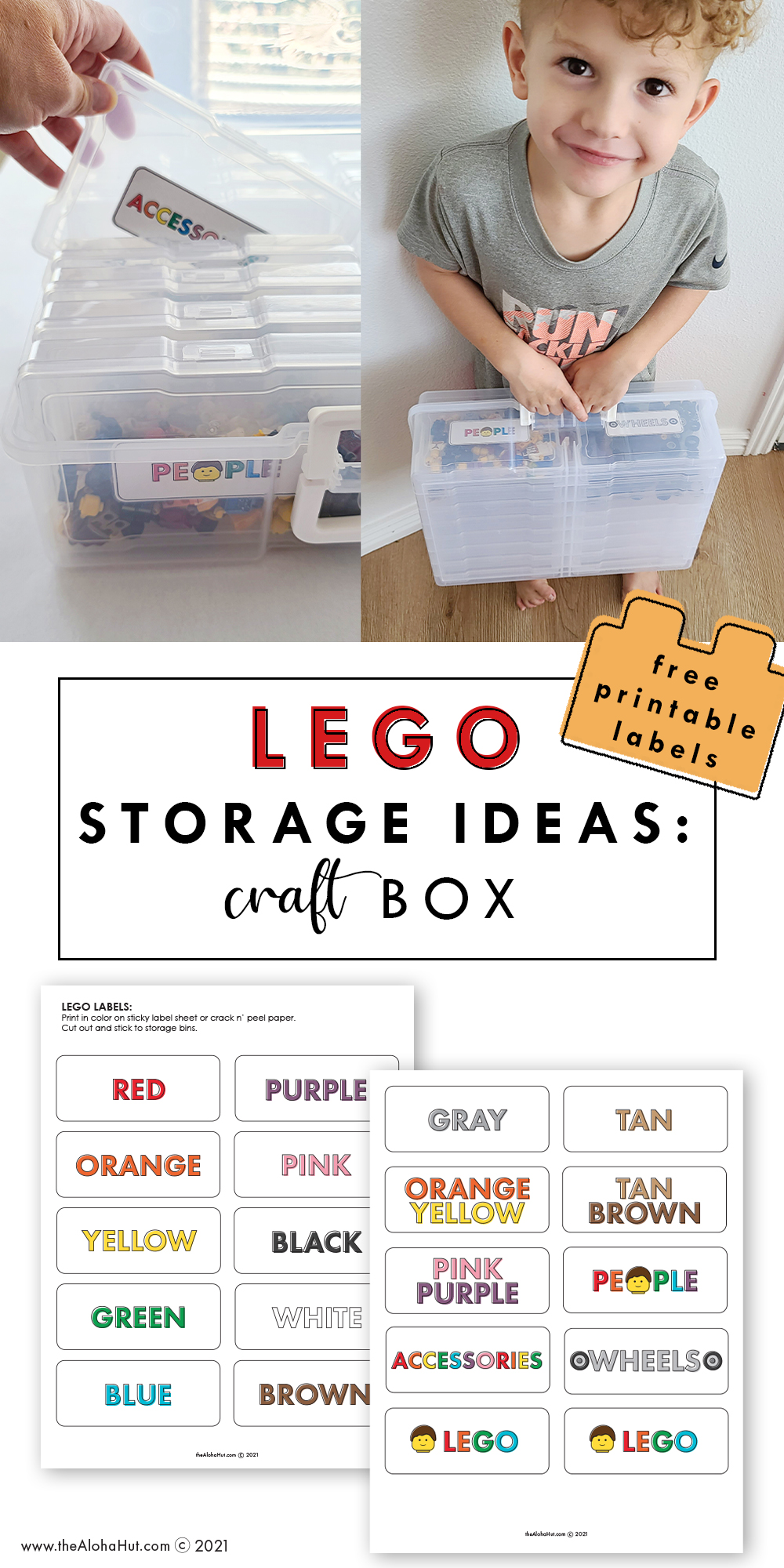 top 6 lego storage ideas +diy lego table
