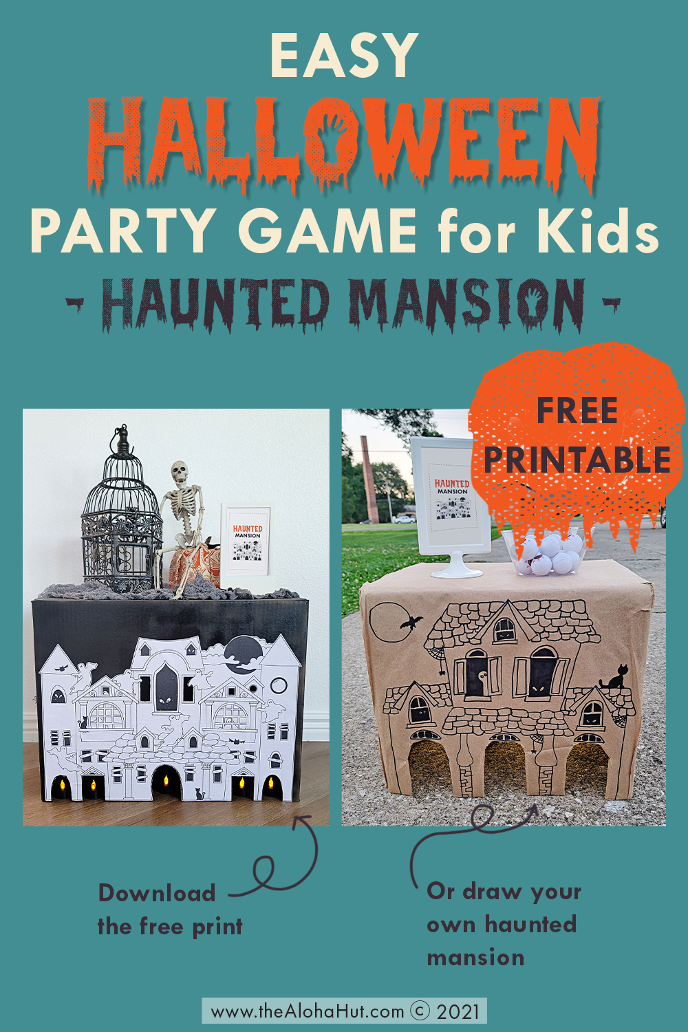 Halloween Party Game - Haunted Mansion