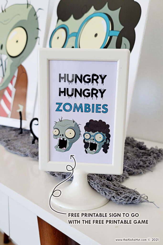 Hungry Zombies Halloween Party Game