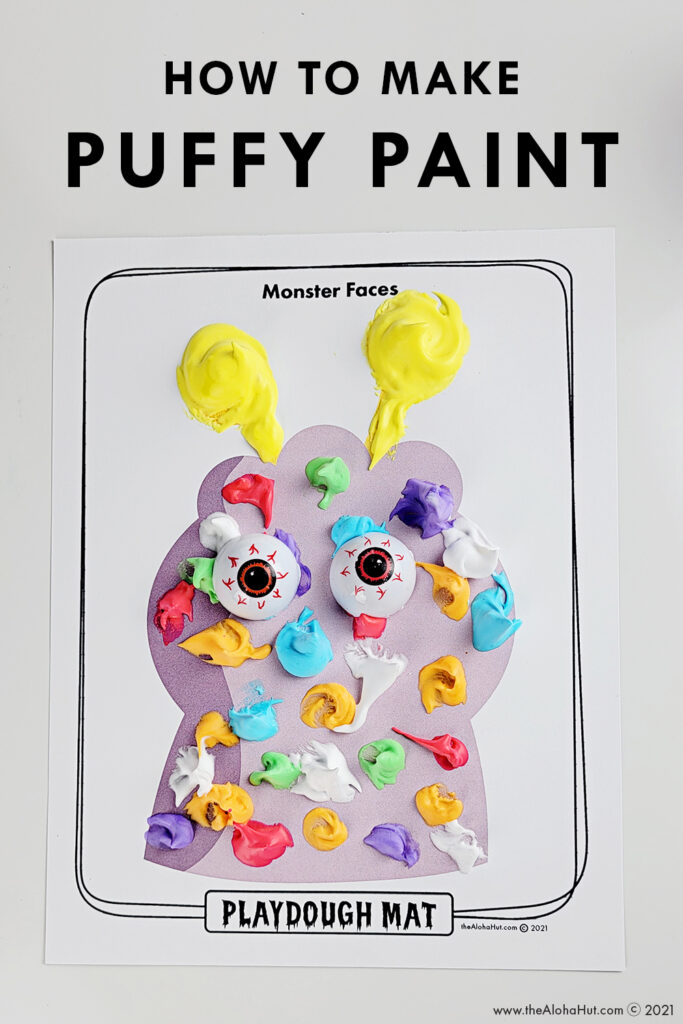 How to Make Puffy Paint