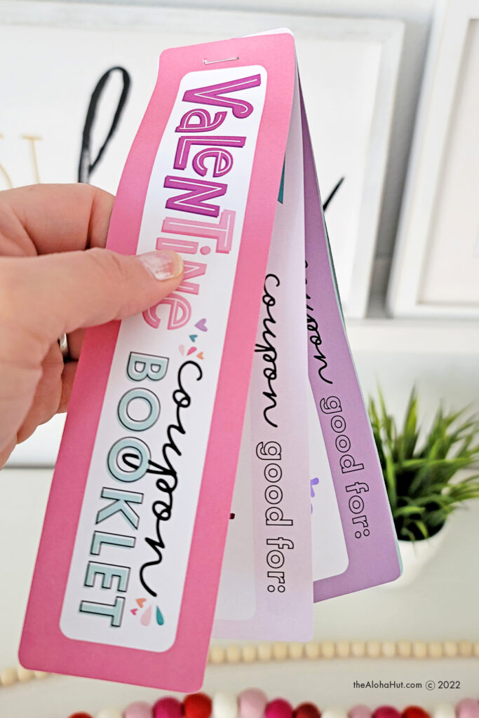 Valentine's Day Coupon Bookle