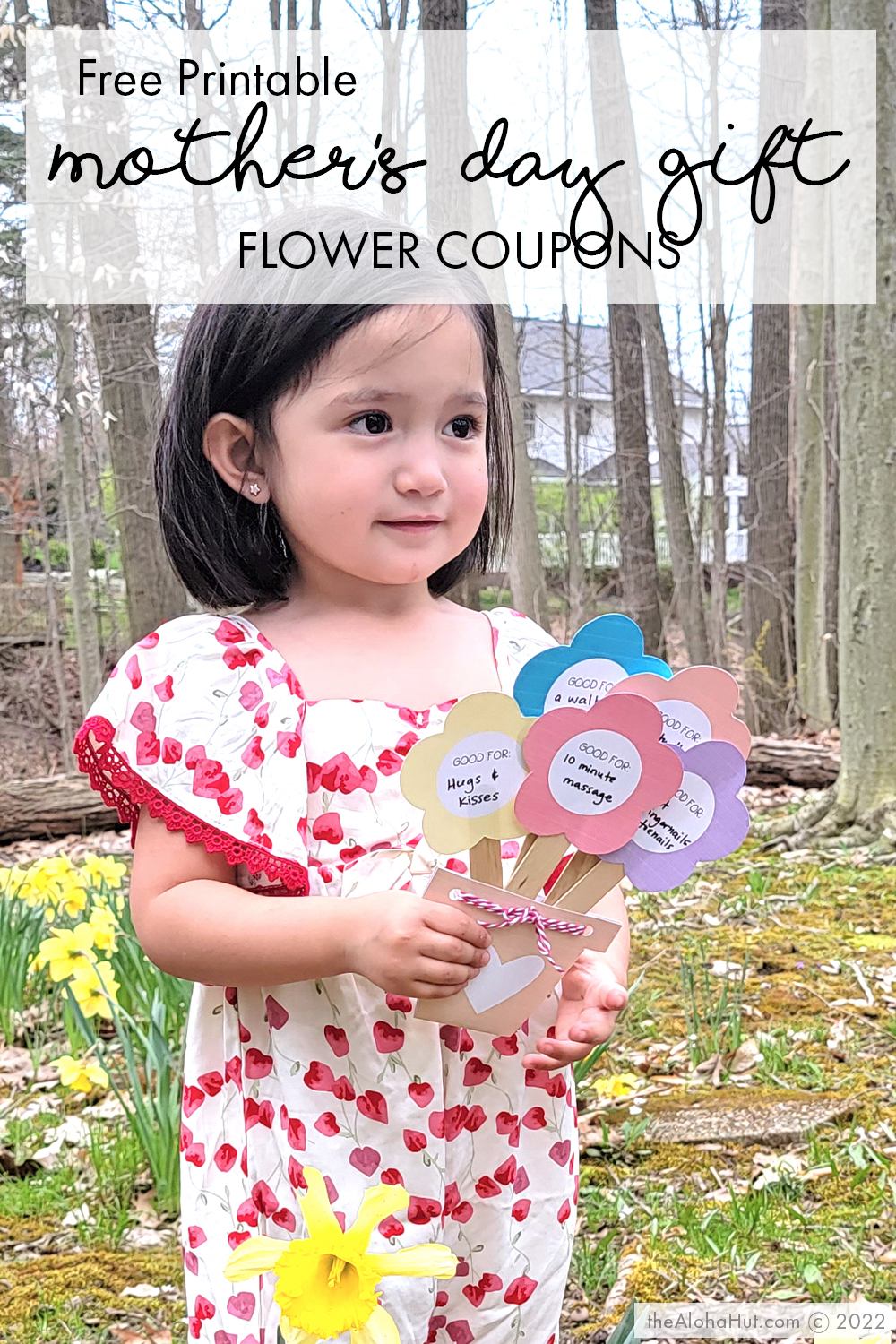 DIY Mother's Day Gift Bouquet Coupons