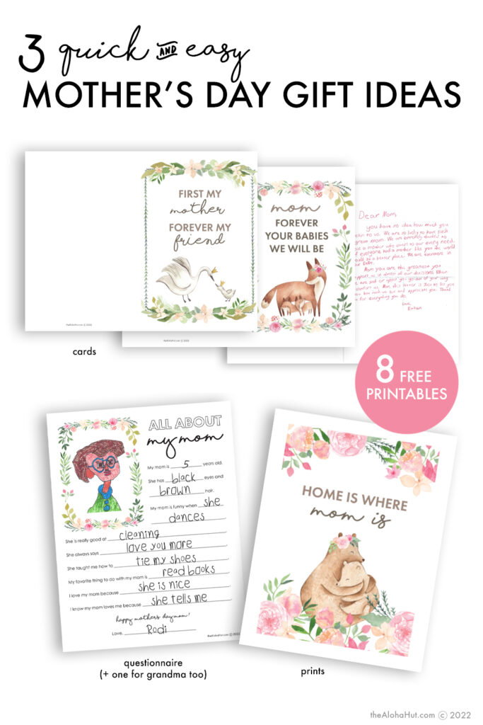 Mother's Day Printables