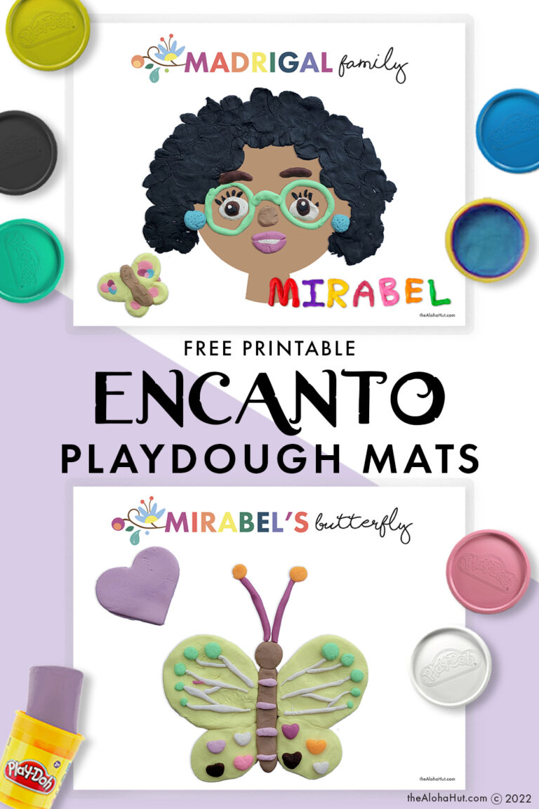 10 Free ENCANTO PLAYDOUGH MATS to Inspire Creativity The Aloha Hut