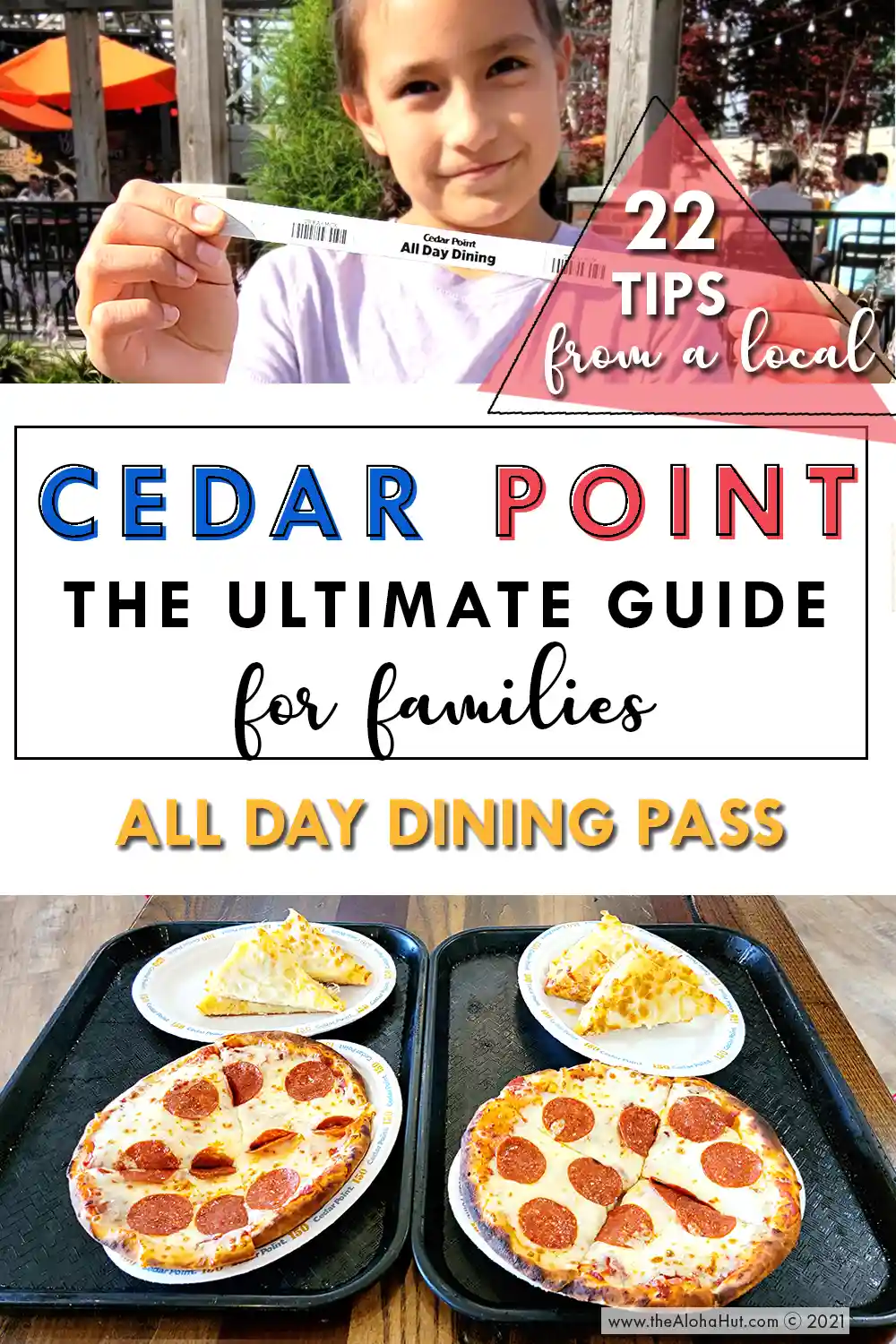 Cedar Point the Ultimate Guide for Families - Tips & Tricks - all day dining food pass