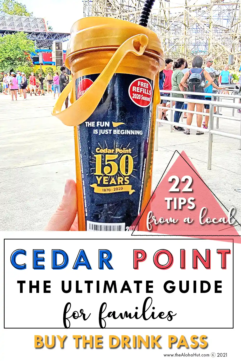 Cedar Point the Ultimate Guide for Families - Tips & Tricks - drink pass