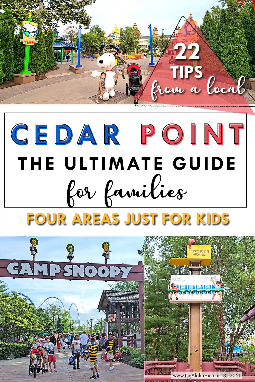 Cedar Point the Ultimate Guide for Families - Tips & Tricks - Camp Snoopy