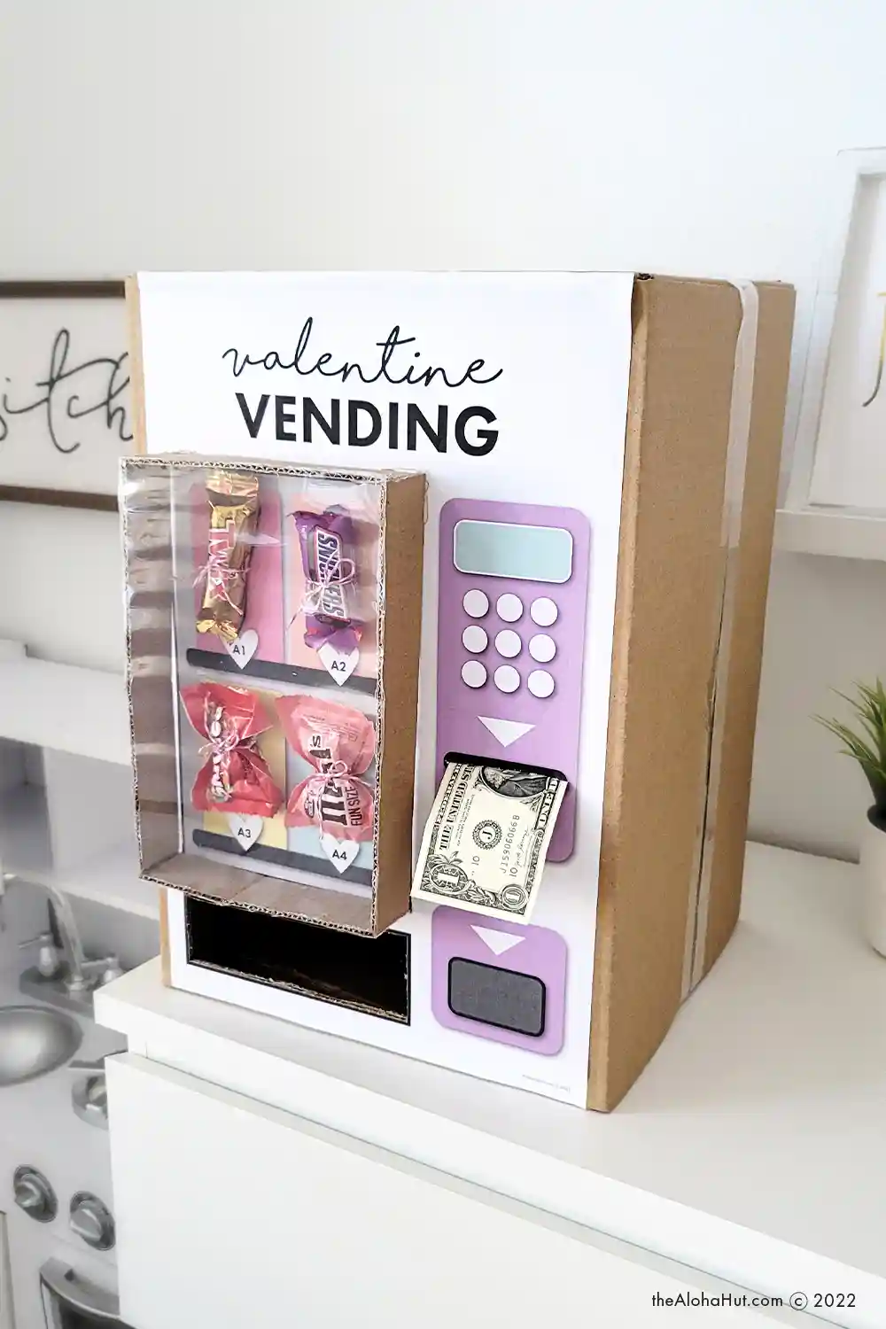 Easy Valentine's Day Boxes – Valentine Vending Machine - The Aloha Hut