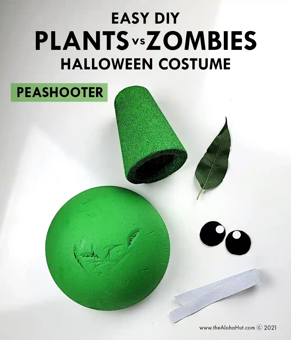 Plants Vs Zombies Child Peashooter Costume 