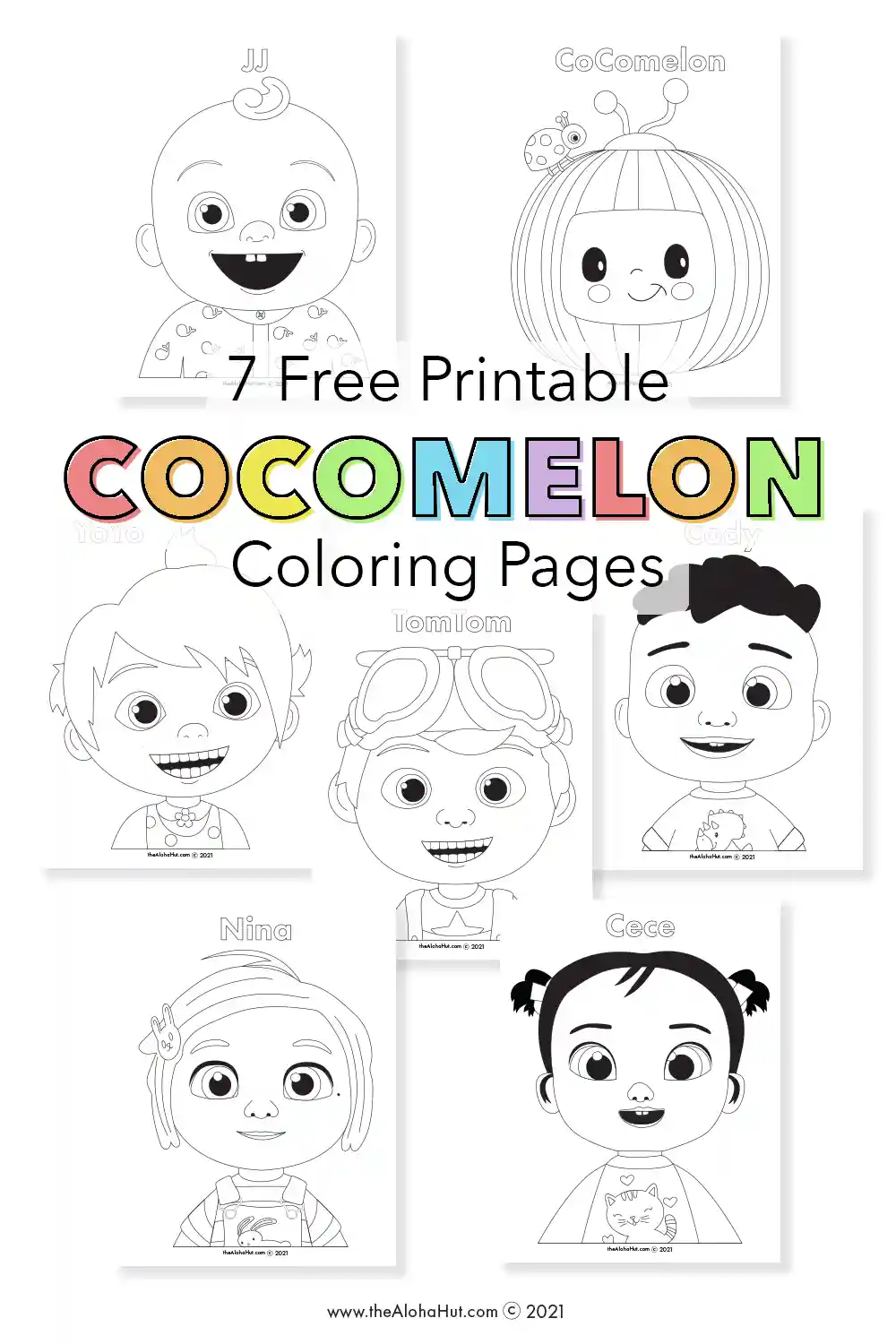 Cocomelon Coloring Book - How To Draw and Color JJ Coco Melon