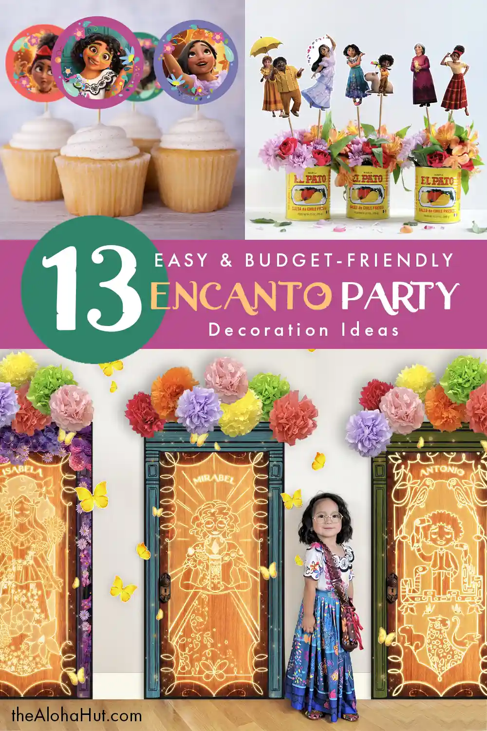 Encanto Inspired Custom Water Bottle Label Encanto Birthday 