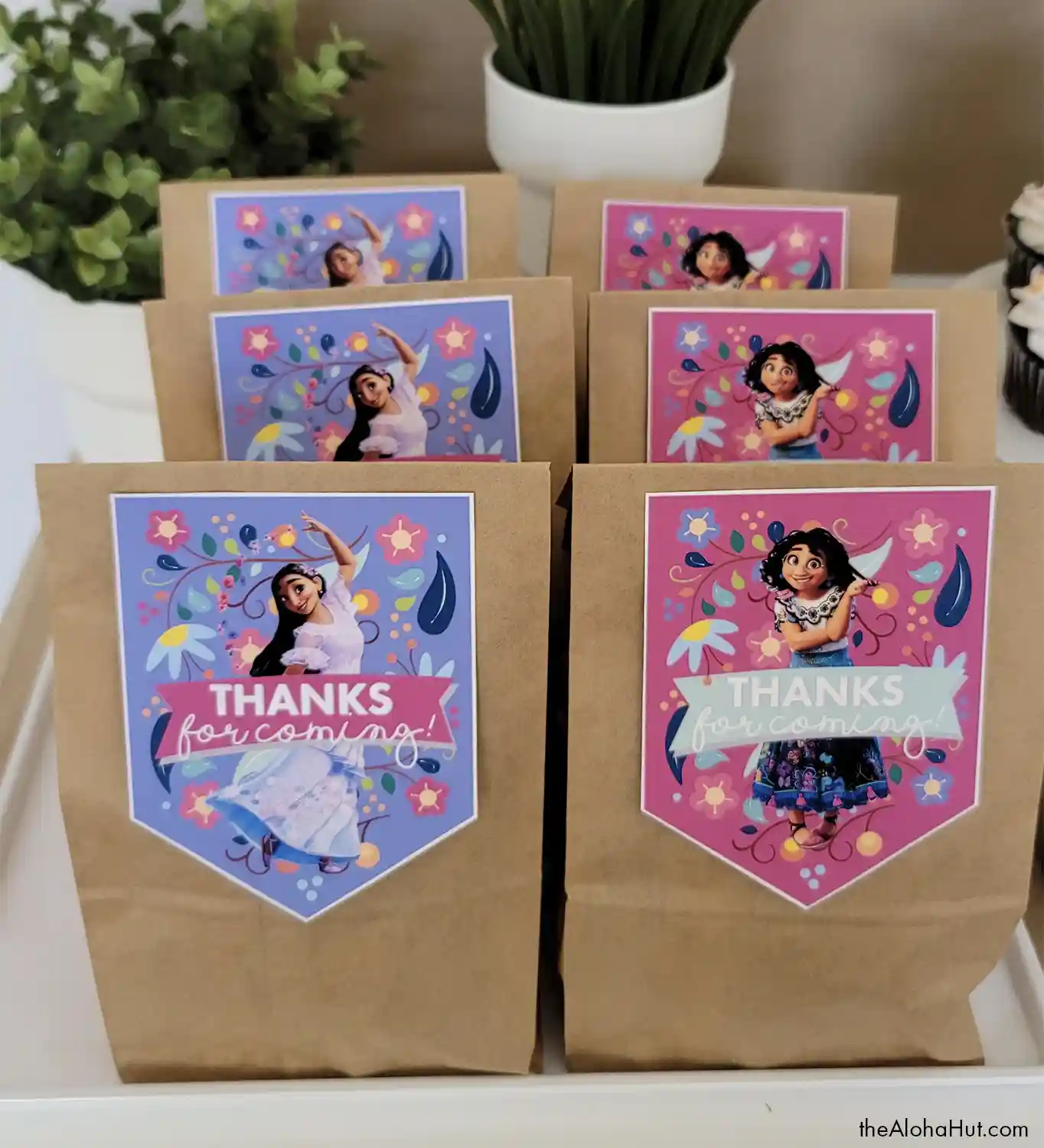 Encanto Party Ideas - party favor tags