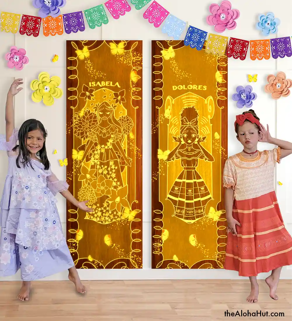 Encanto Party Ideas - Character Doors