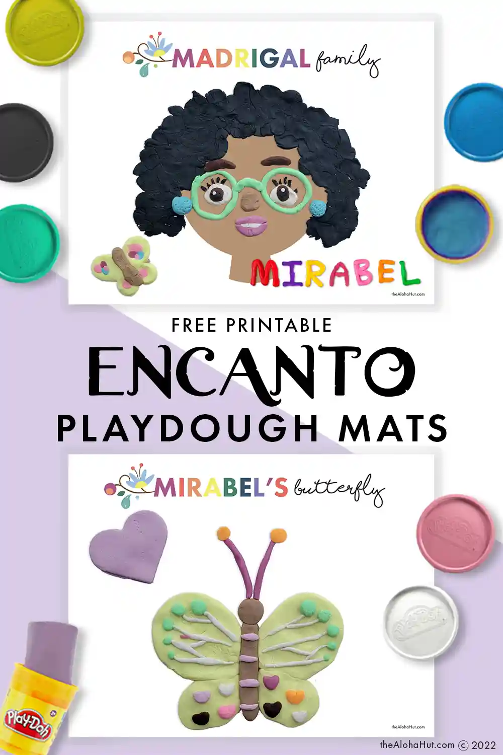 Encanto Playdough Mats