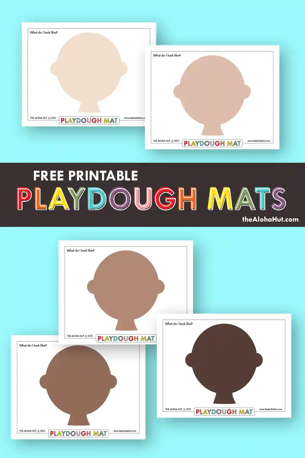 Free Under the Sea Playdough Mat Printable - Smart Cookie Printables