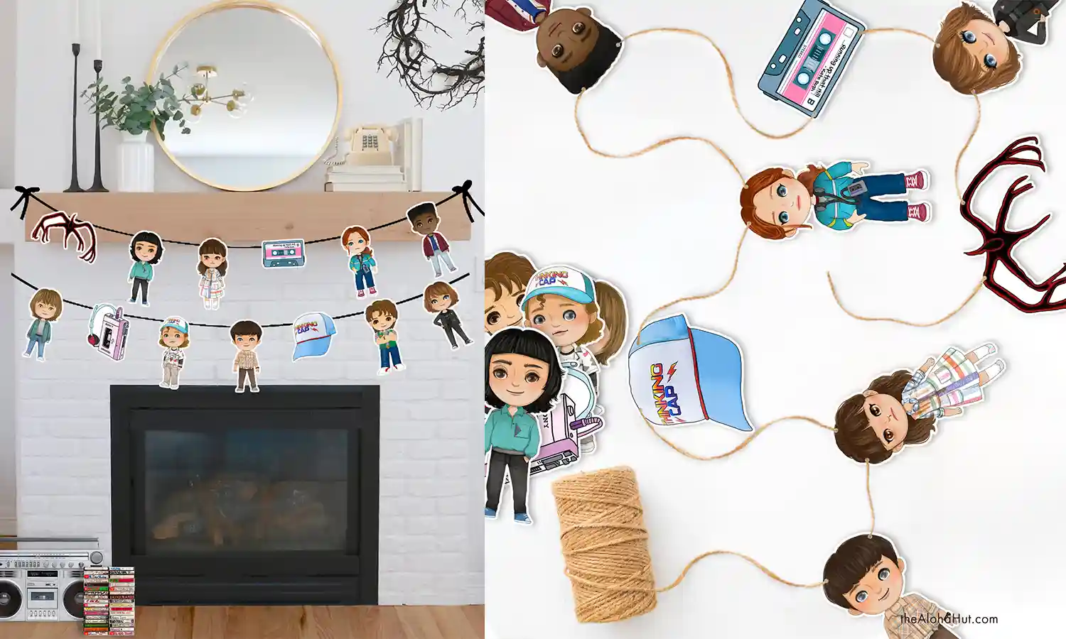 Stranger Things Party Ideas - Season 3 Garland