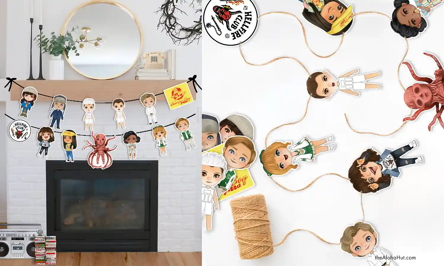 Stranger Things Party Ideas - Season 4 Garland