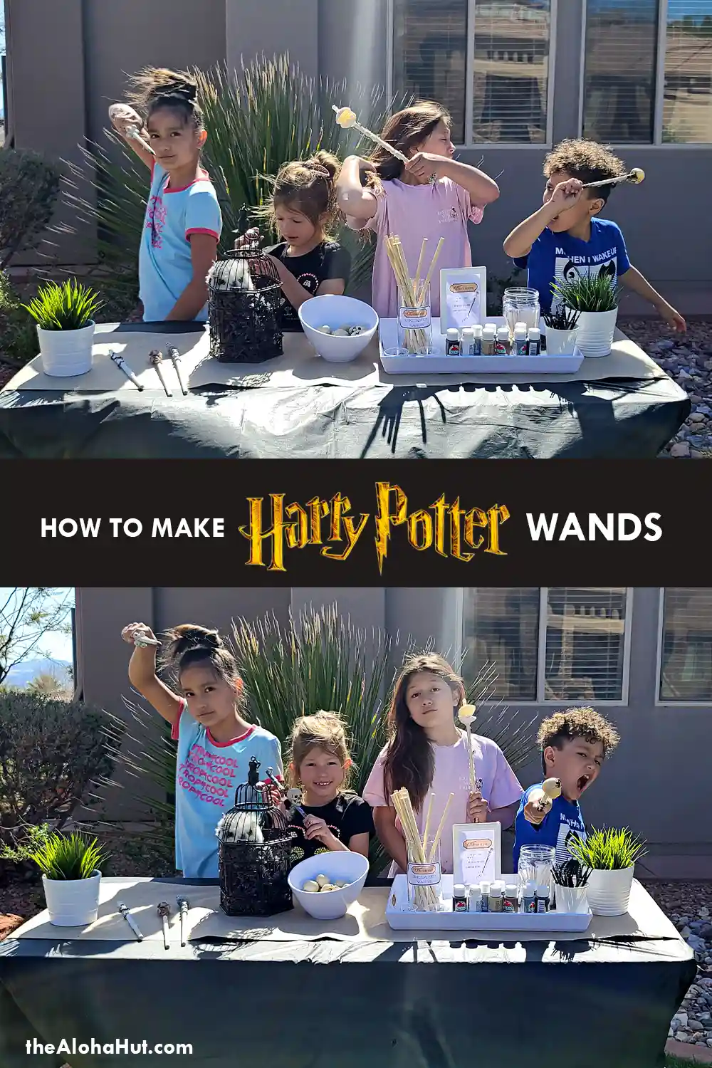 DIY Harry Potter Wand Stand I Tutorial to make Harry Potter Prop