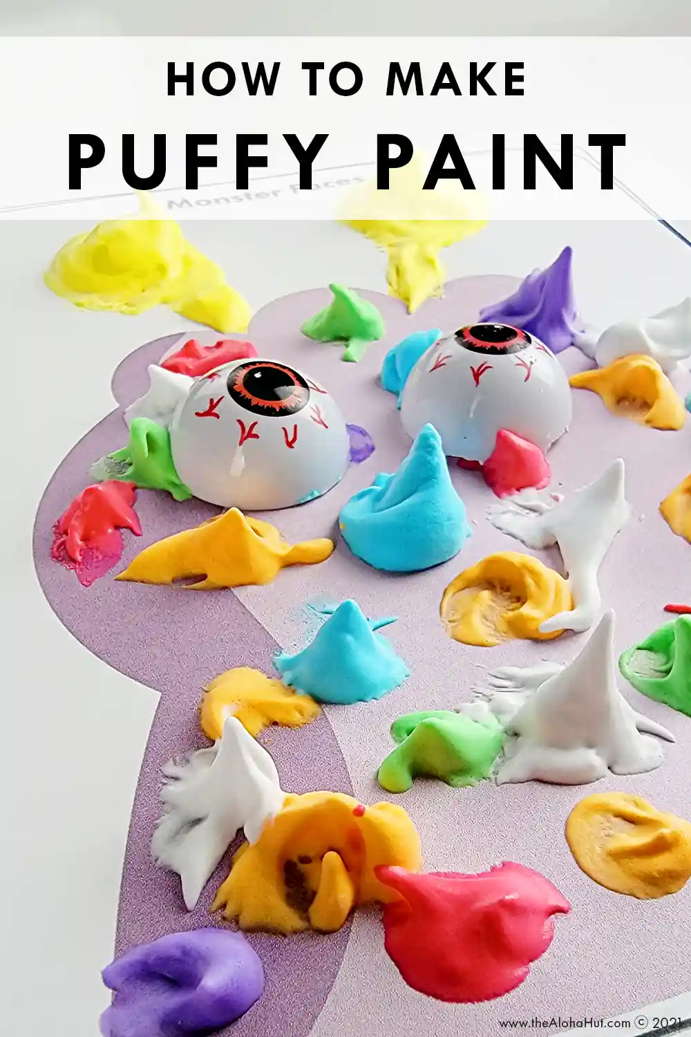 How to Make Puffy Paint - The Aloha Hut