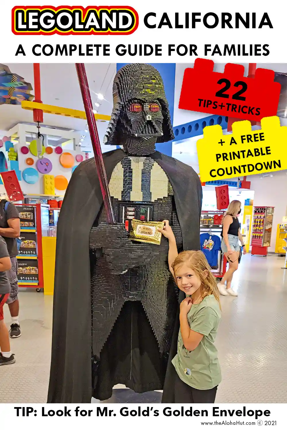 Legoland California - A Complete Guide for Families - tips & tricks - Mr. Gold's Golden Envelope