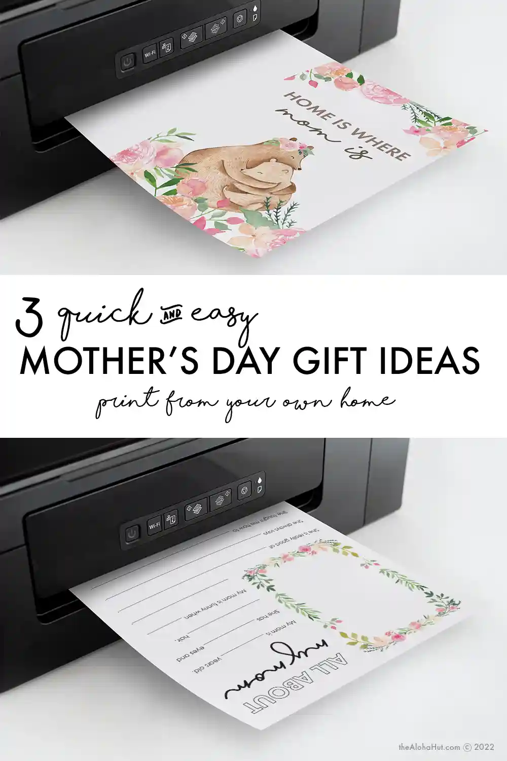 Mother's Day Cards & Questionnaire