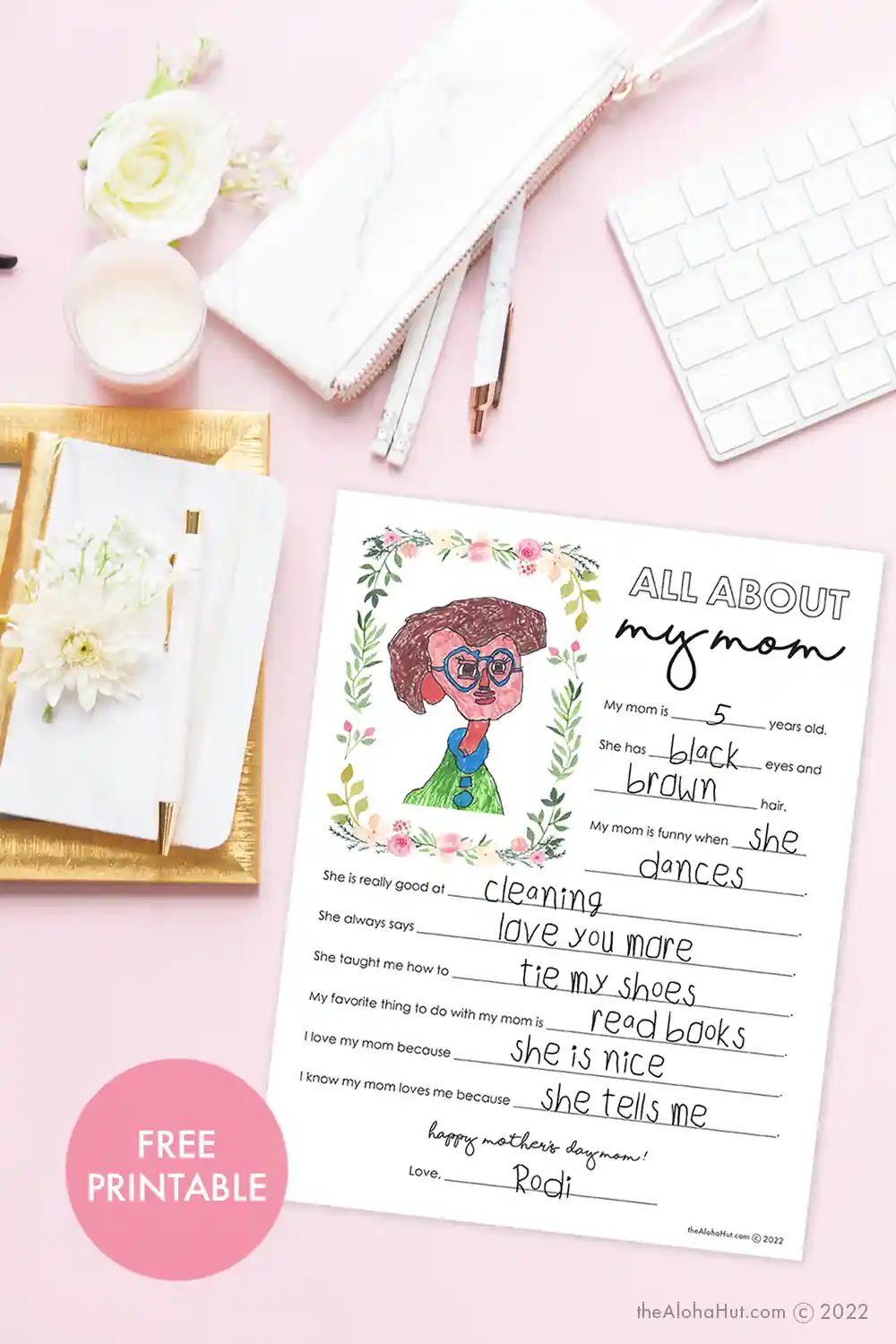 Mother's Day Cards & Questionnaire