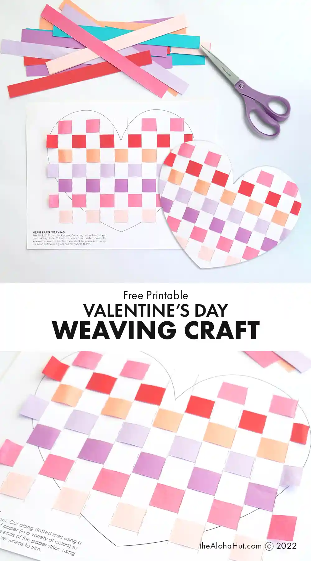 Valentine's Day Classroom Party Ideas - Paper Weaving