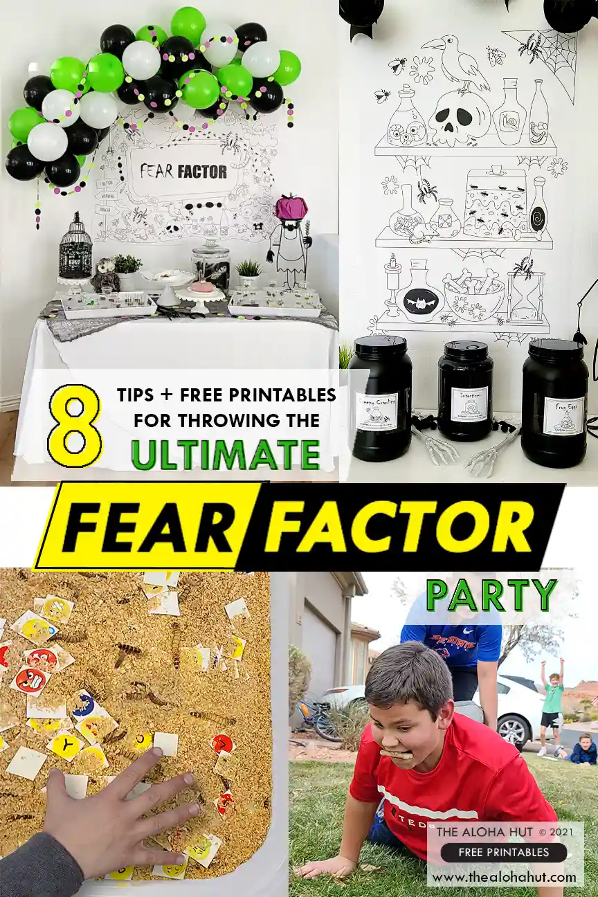 Fear Factor Party Ideas
