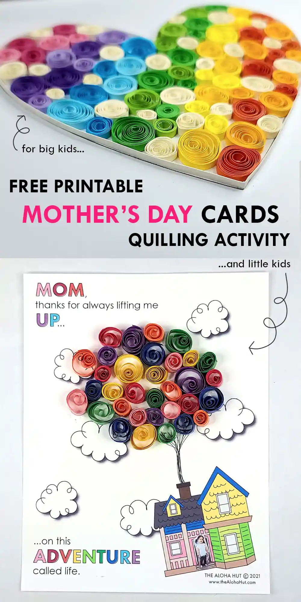 Mother's Day Quilling Cards - The Aloha Hut