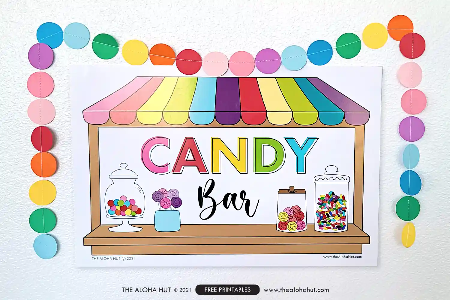 Teacher Appreciation Week - Candy Bar Theme - free printable - sign