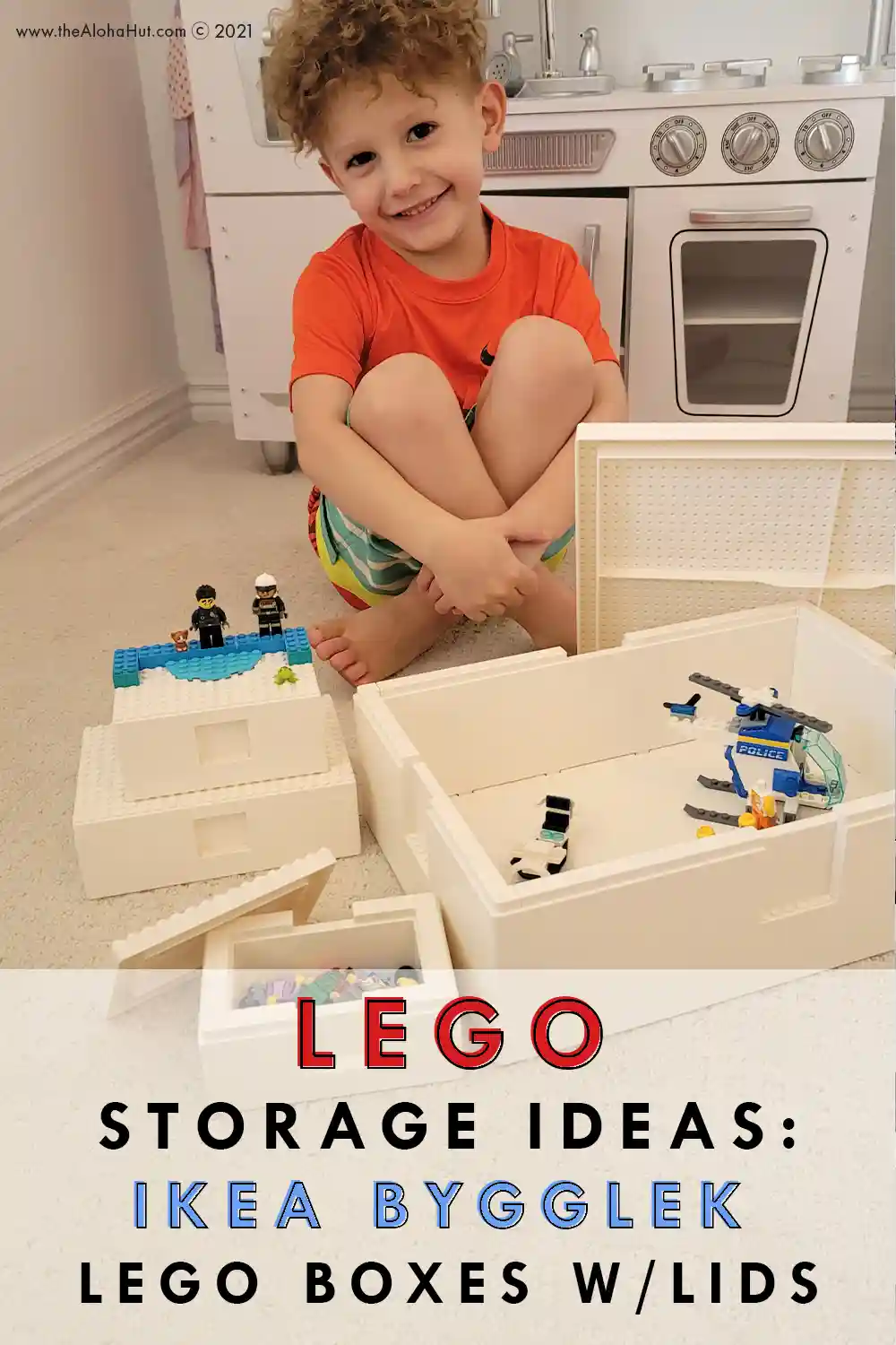 Lego Storage Ideas + DIY Lego Table - free printable