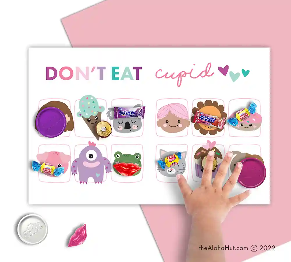 Valentine's Day Classroom Party Ideas - Don't Eat Pete Game
