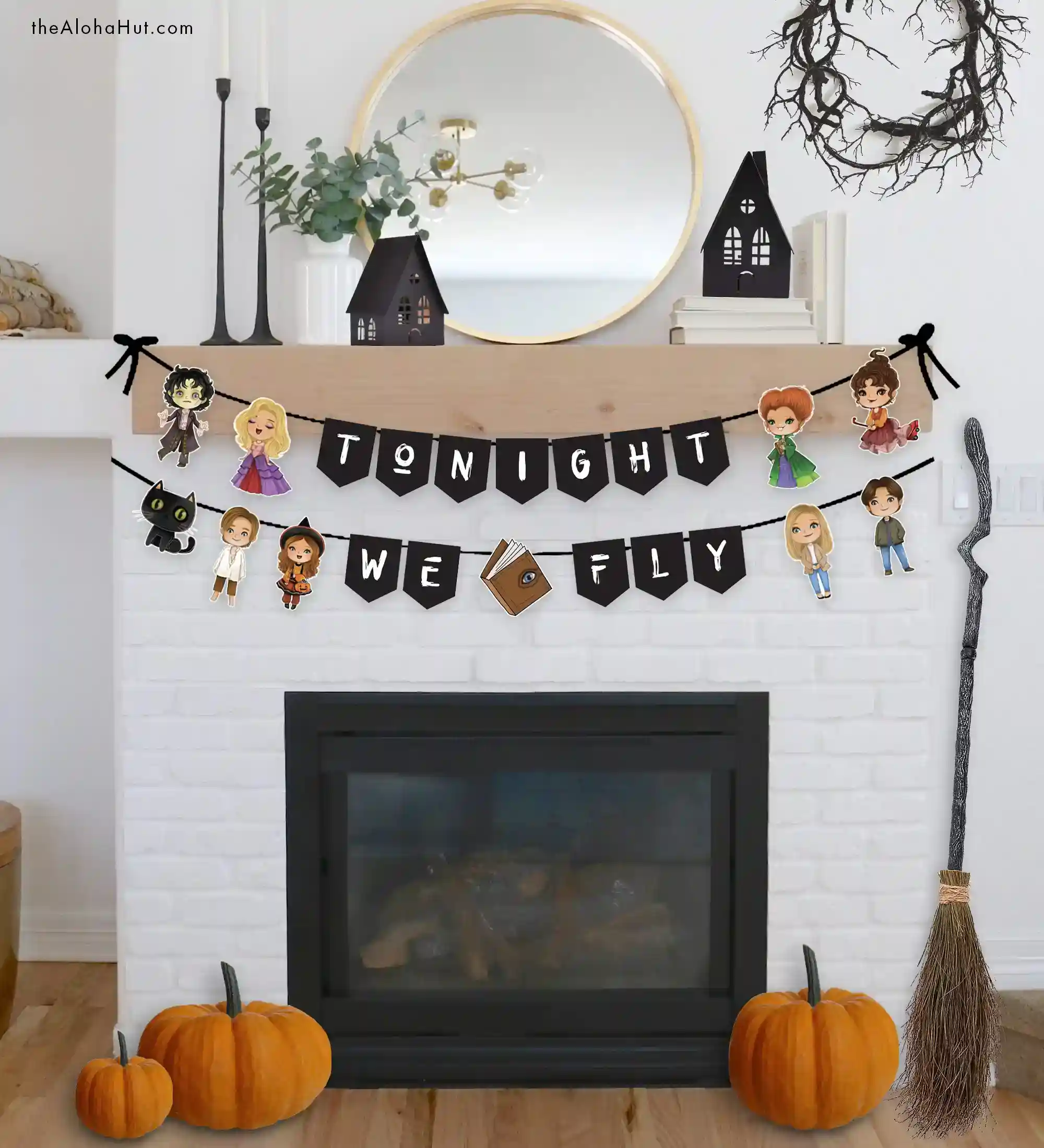 Hocus Pocus Halloween Party Ideas - Garland