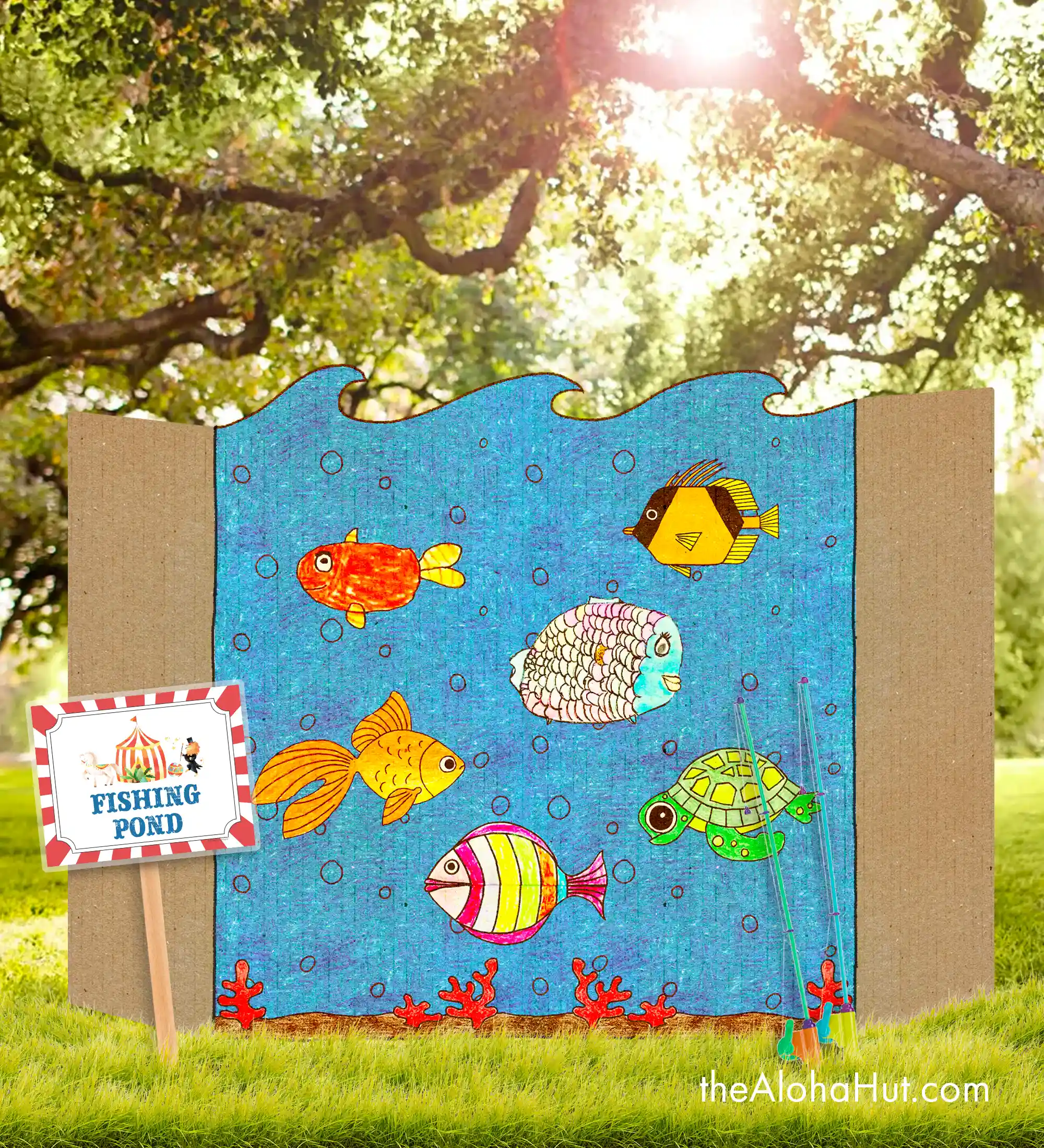 Carnival Party Ideas - Carnival Games - Fish Pond