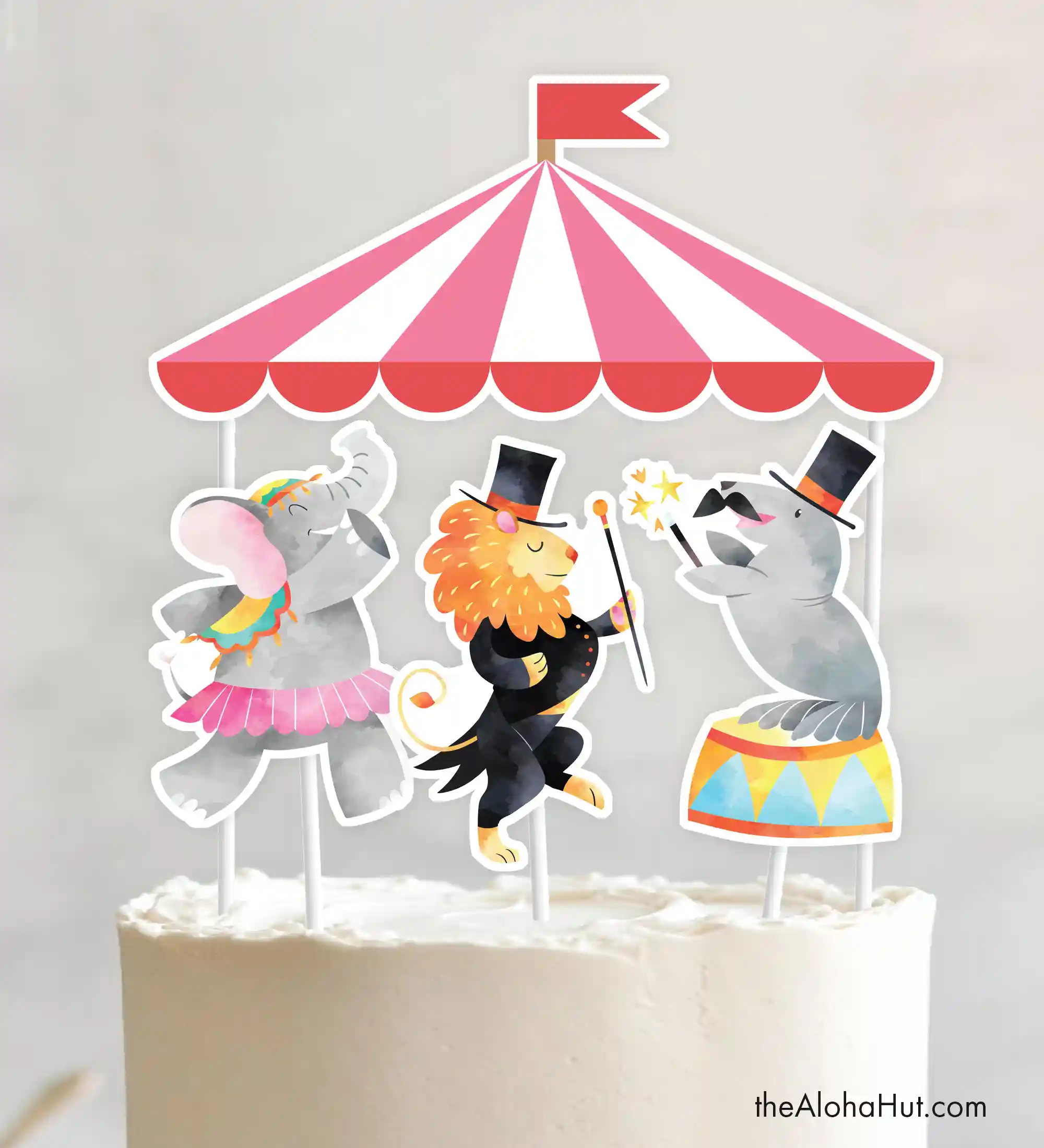 Carnival Party Ideas - Carnival Party Cake Topper