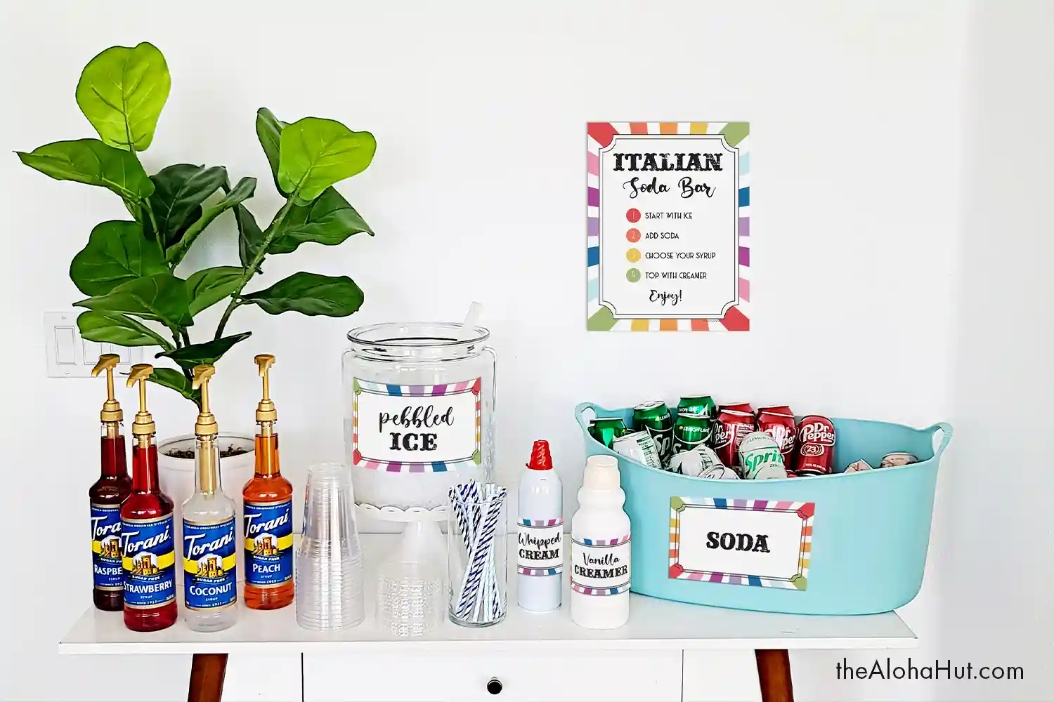 Carnival Party Ideas - Italian Soda Bar_1