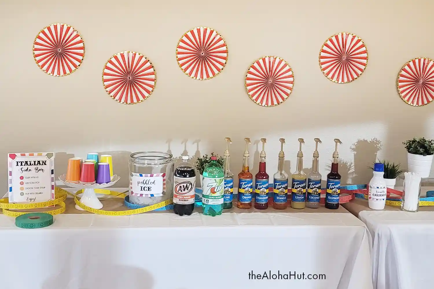 Carnival Party Ideas - Italian Soda Bar_4