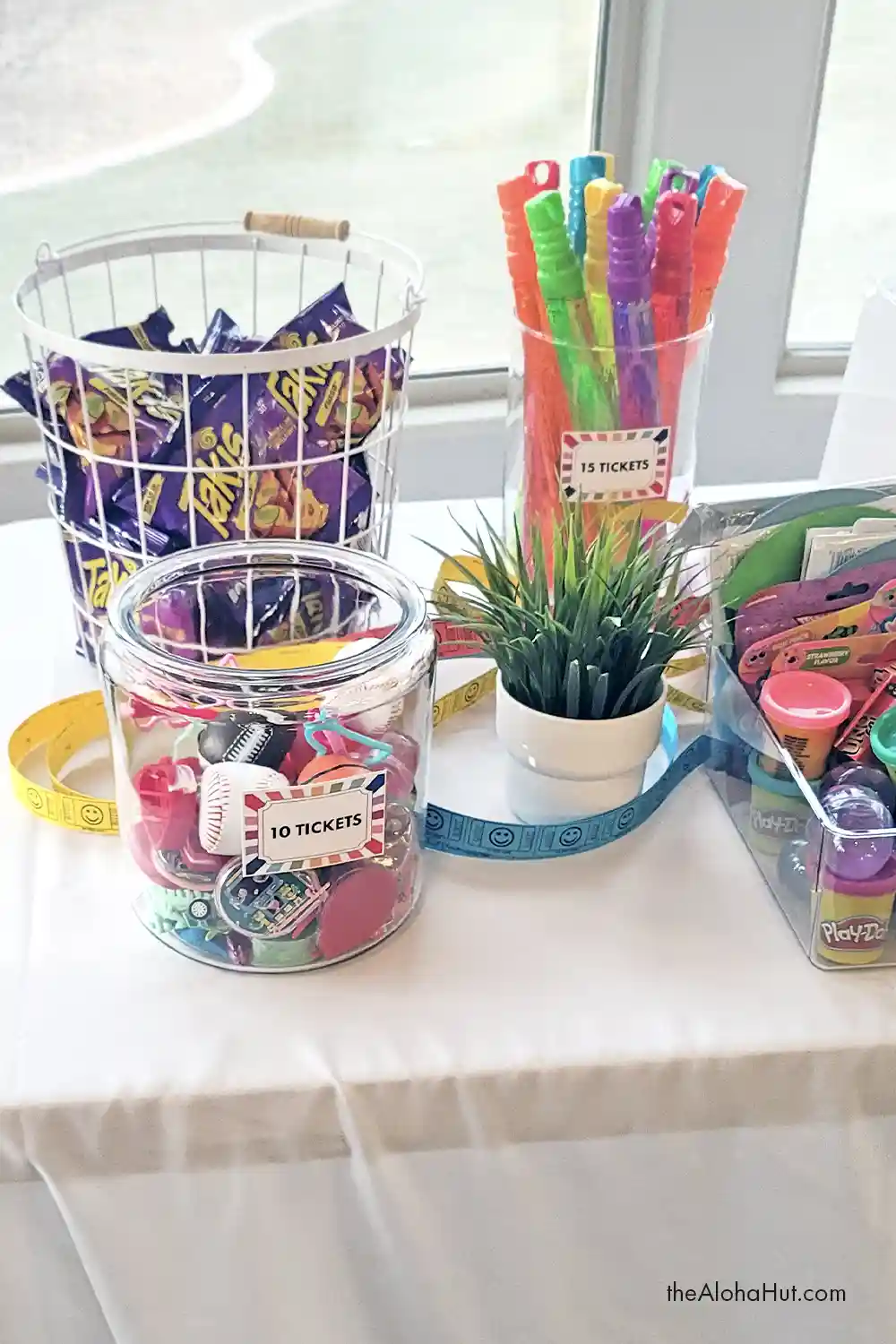 Carnival Party Ideas - Prize Table