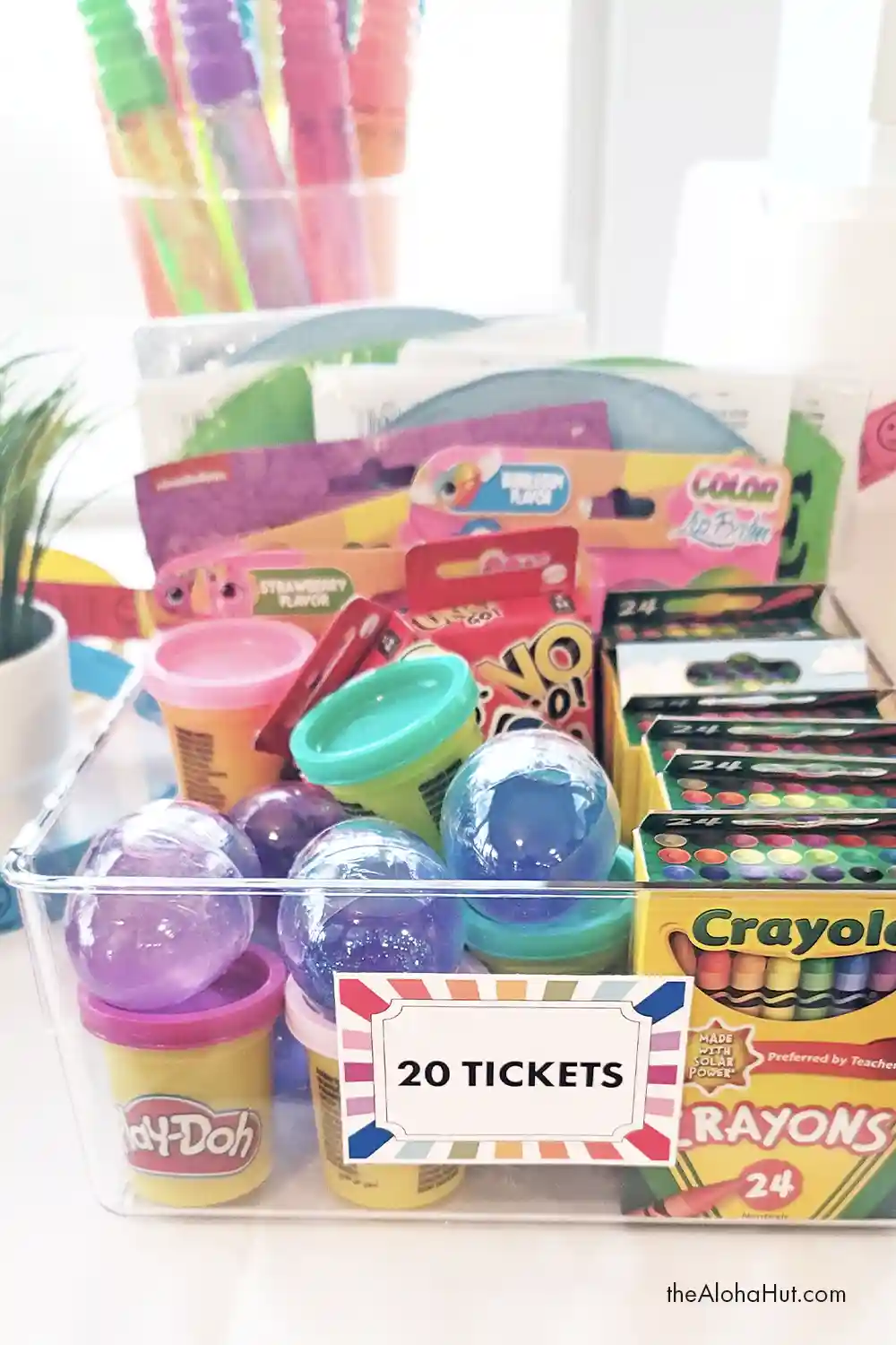Carnival Party Ideas - Prize Table