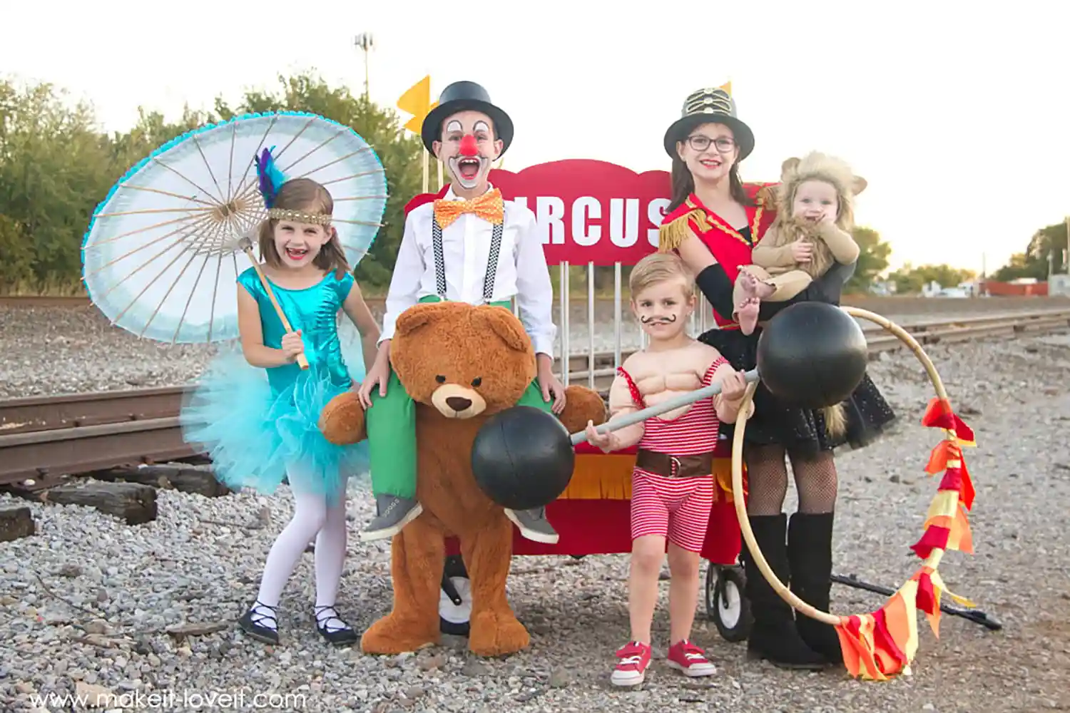 Carnival Party Ideas - Circus Costumes by Make It & Love It