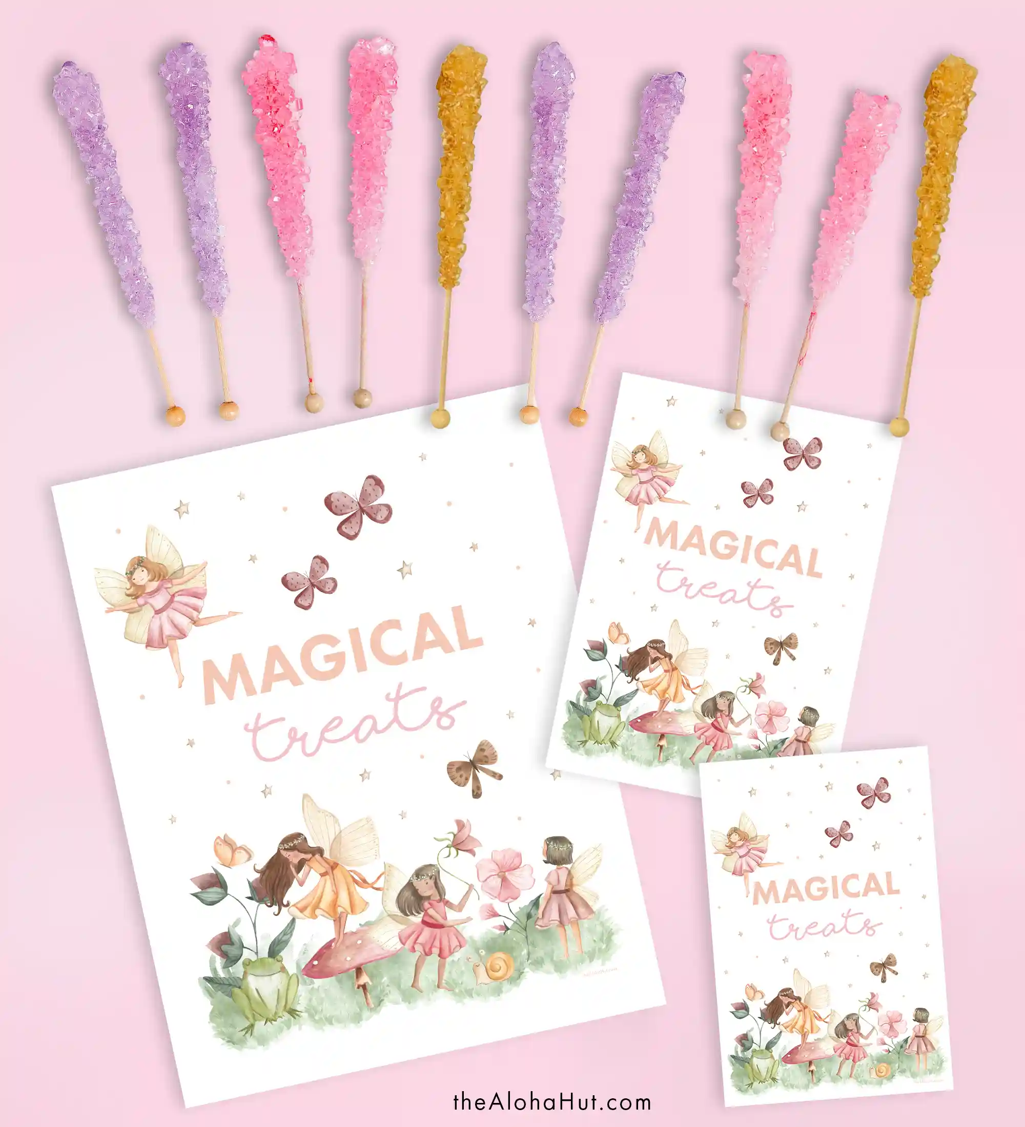 Fairy Party Ideas - Magical Treats Fairy Food Signs