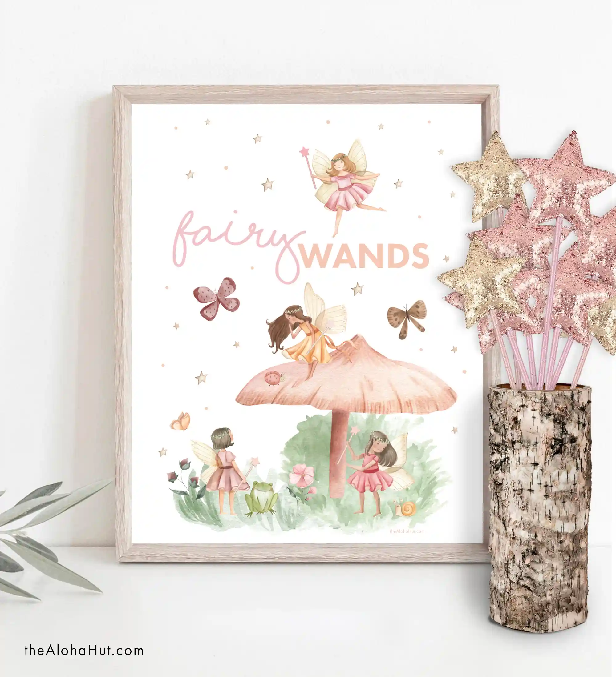 Fairy Party Ideas - Fairy Wands Sign